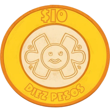 10 pesos